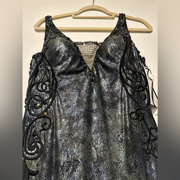 Nwt; Alberto Makali Black Coated Maxi Dress 🔥 - Picture 4 of 8